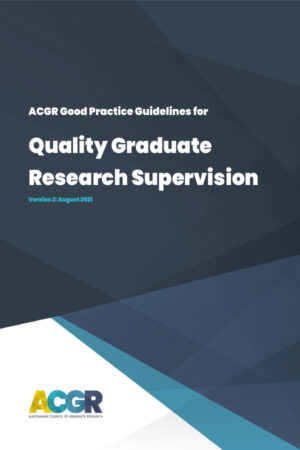 Acgr Gpg Quality Graduate Research Supervision 1