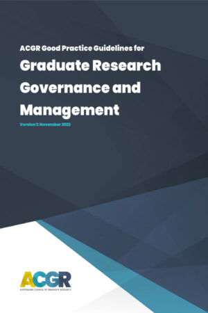 Acgr Graduate Research Governance And Management 1