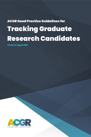 Acgr Tracking Graduate Research Candidates