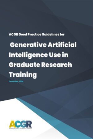 Acgr Generative Artificial Intelligence Use In Graduate Research Training 1